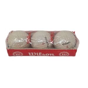 New Rare Vintage Wilson Walker Cup 1 Sleeve Of Golf Balls # 4 U277